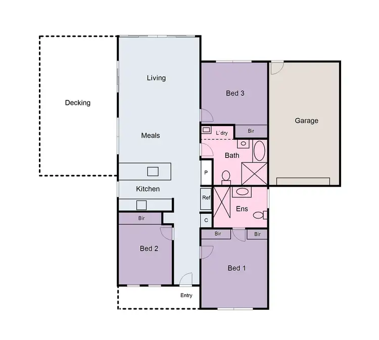 Floorplan of Homely house listing, 2/5 Kenny Street, Ballarat East VIC 3350