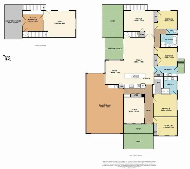 Floorplan of Homely house listing, 8 Southgate Drive, Berwick VIC 3806
