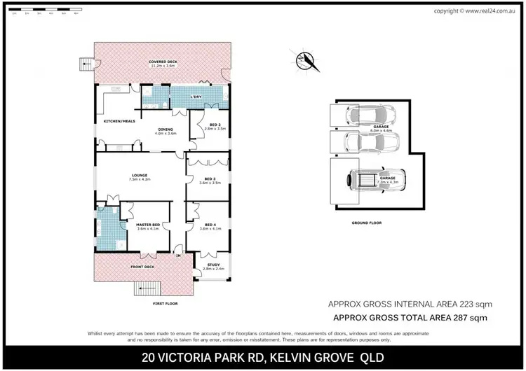 Floorplan of Homely house listing, 20 Victoria Park Road, Kelvin Grove QLD 4059