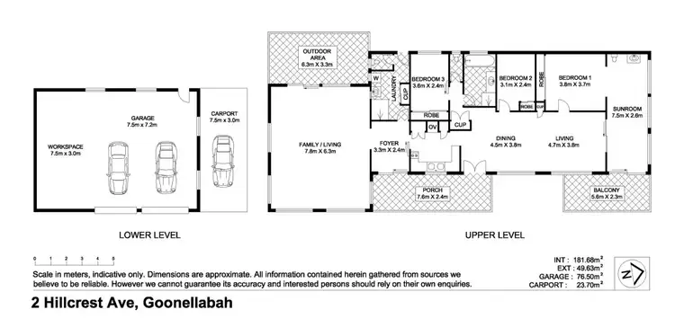 Floorplan of Homely house listing, 2 Hillcrest Avenue (off Ballina Rd before Coles roundabout), Goonellabah NSW 2480