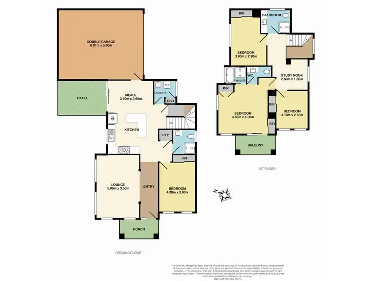 Floorplan of Homely house listing, 1/80 King George Parade, Dandenong VIC 3175