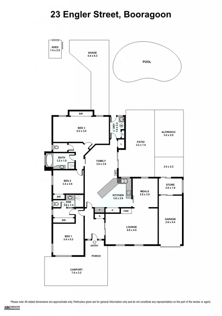 Floorplan of Homely house listing, 23 Engler St, Booragoon WA 6154