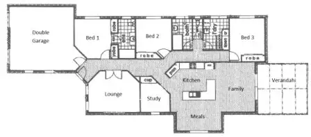 Floorplan of Homely house listing, 196 Pitman Avenue, Buronga NSW 2739
