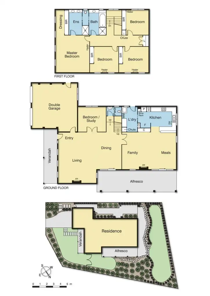 Floorplan of Homely house listing, 14 Tom Roberts Glade, Diamond Creek VIC 3089
