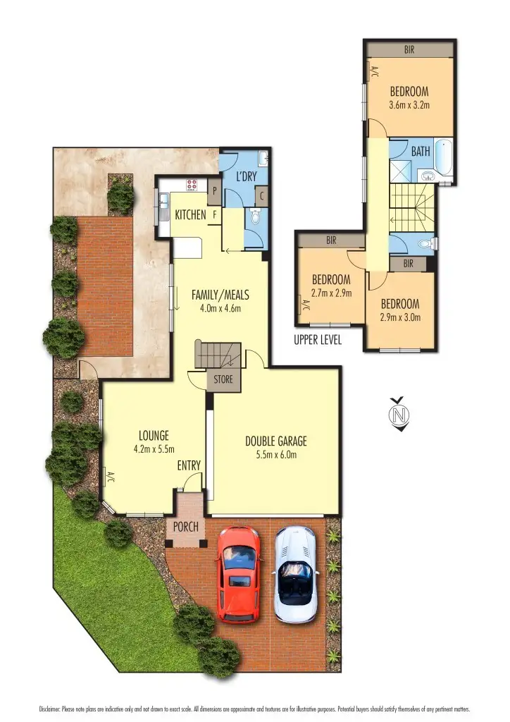 Floorplan of Homely house listing, 11 Gresswell Park Drive, Watsonia VIC 3087