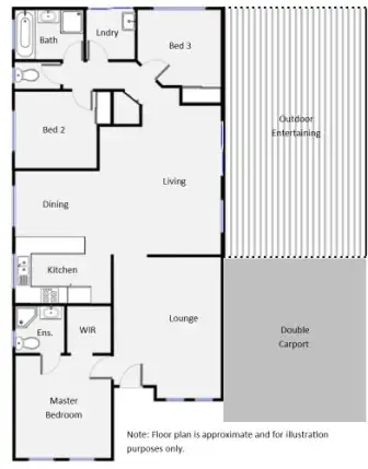 Floorplan of Homely house listing, 67 Summer Drive, Buronga NSW 2739