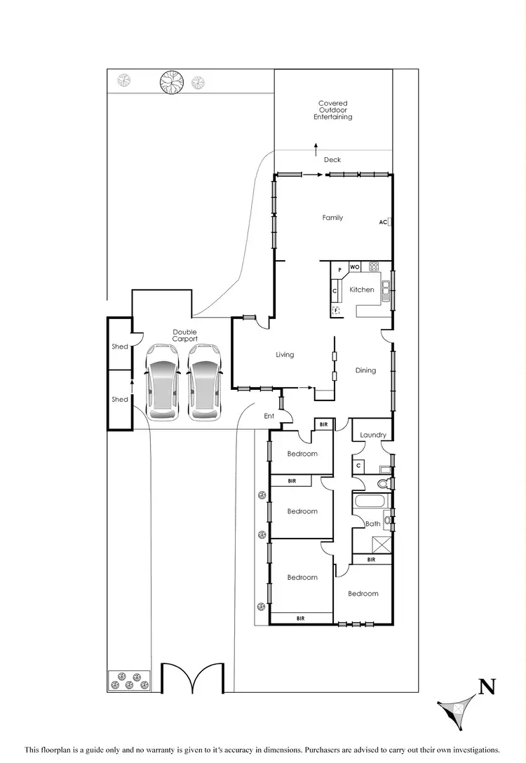 Floorplan of Homely house listing, 21 Connewarra Avenue, Aspendale VIC 3195