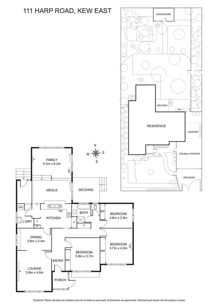 Floorplan of Homely house listing, 111 Harp Road, Kew East VIC 3102
