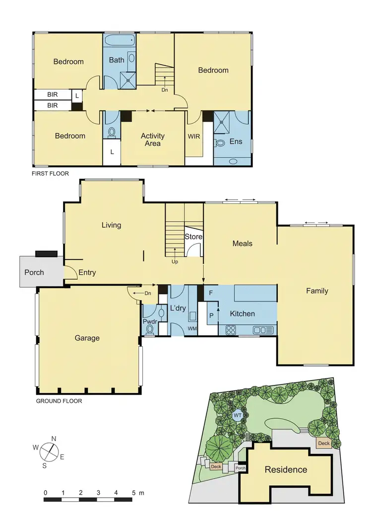 Floorplan of Homely house listing, 114 Springthorpe Boulevard, Macleod VIC 3085