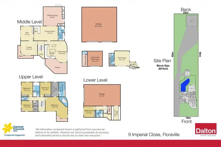 Floorplan of Homely house listing, 9 Imperial Close, Floraville NSW 2280
