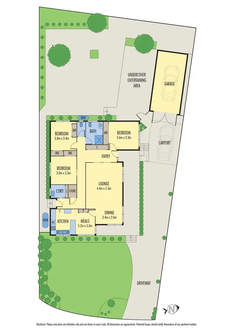 Floorplan of Homely house listing, 1 Melba Court, Burwood East VIC 3151