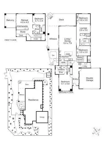 Floorplan of Homely house listing, 30 Waterview Drive, Mount Martha VIC 3934