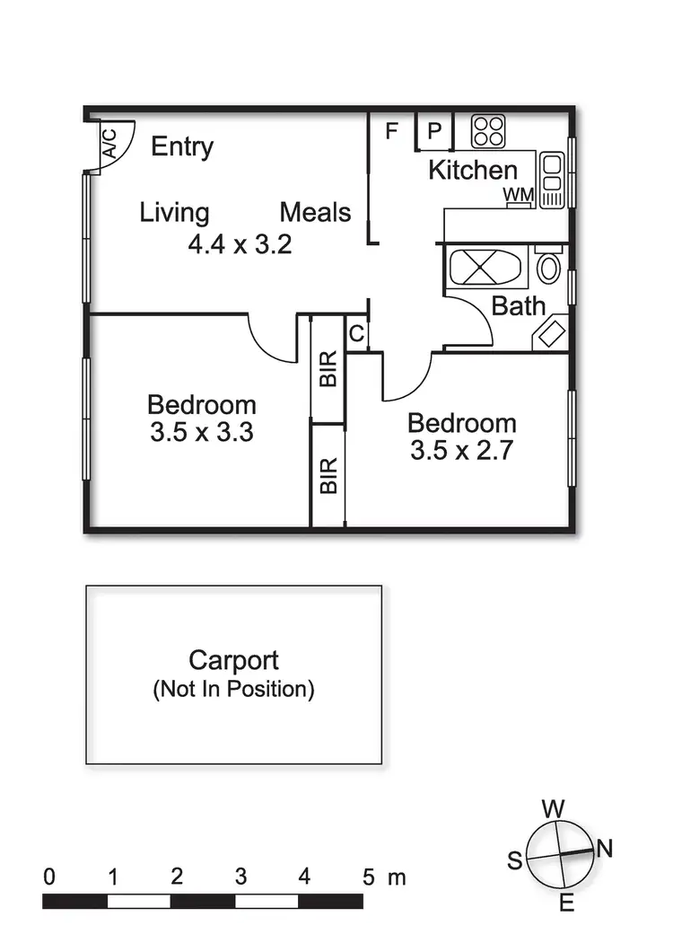 Floorplan of Homely apartment listing, 9/13 Ulupna Road, Ormond VIC 3204