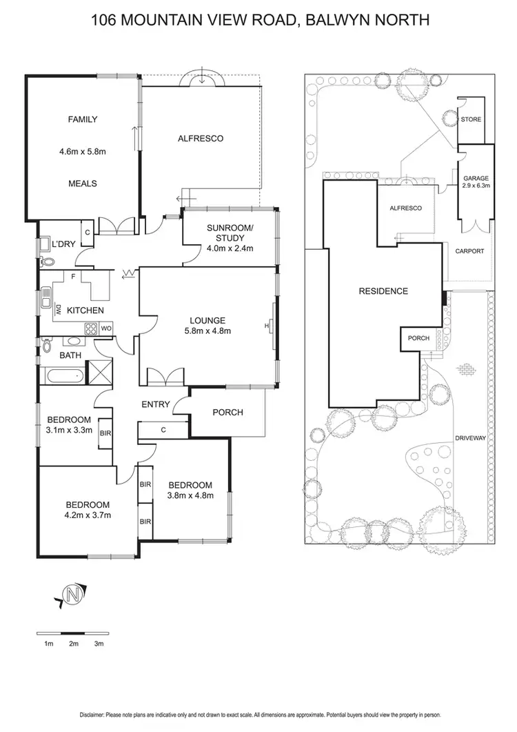 Floorplan of Homely house listing, 106 Mountain View Road, Balwyn North VIC 3104