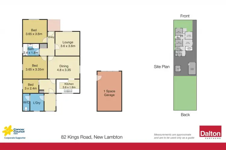 Floorplan of Homely house listing, 82 Kings Road, New Lambton NSW 2305