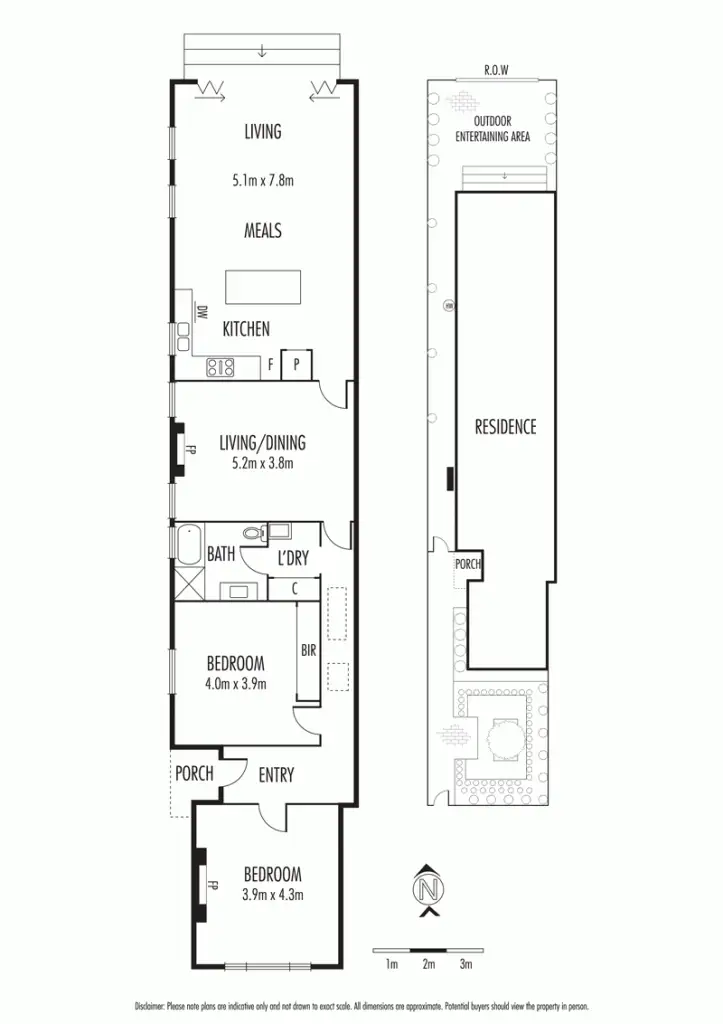 Floorplan of Homely house listing, 12 Oak Grove, St Kilda East VIC 3183