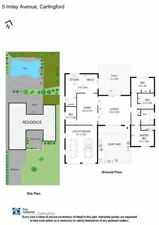 Floorplan of Homely house listing, 5 Imlay Avenue, Carlingford NSW 2118