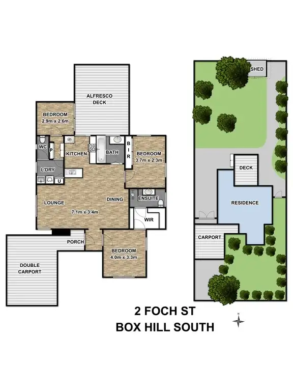 Floorplan of Homely house listing, 2 Foch Street, Box Hill South VIC 3128