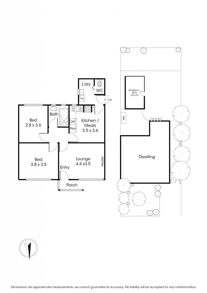 Floorplan of Homely house listing, 61 Murray Road, Coburg VIC 3058