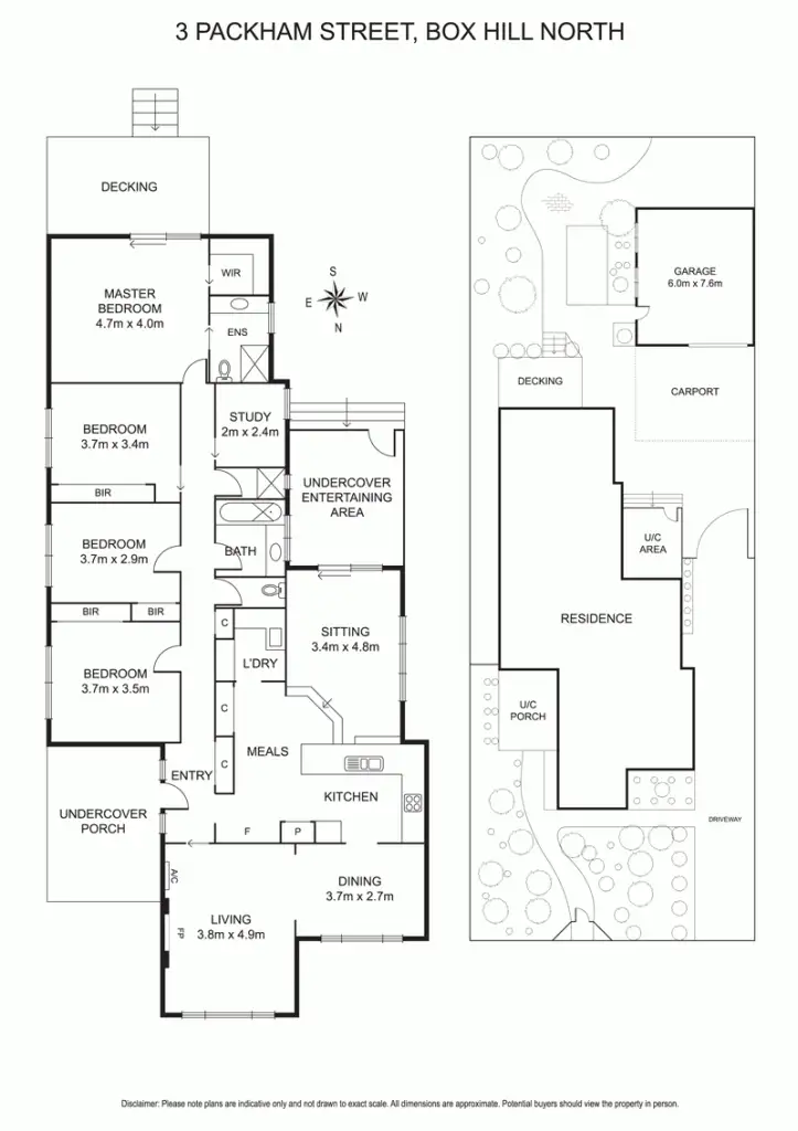 Floorplan of Homely house listing, 3 Packham Street, Box Hill North VIC 3129