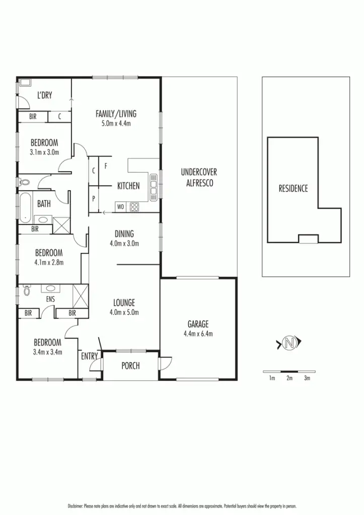 Floorplan of Homely house listing, 17 Bell Avenue, Altona VIC 3018