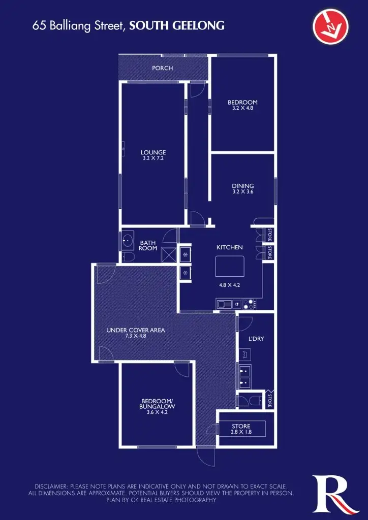 Floorplan of Homely house listing, 65 Balliang Street, South Geelong VIC 3220