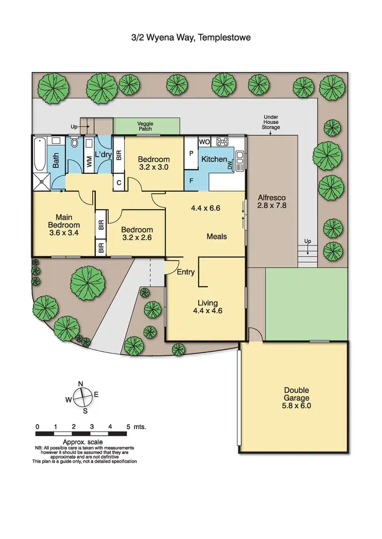 Floorplan of Homely unit listing, 3/2 Wyena Way, Templestowe VIC 3106