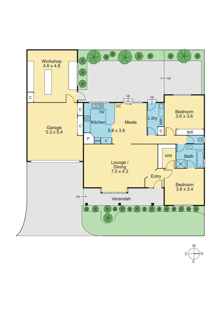 Floorplan of Homely unit listing, 5/10 Harrison Street, Mitcham VIC 3132