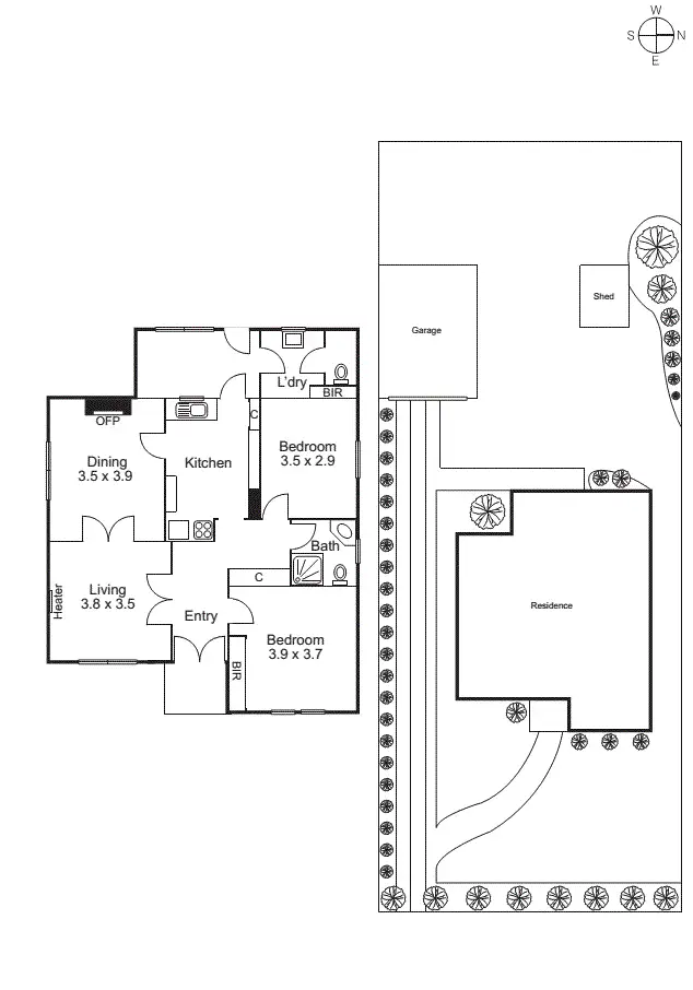Floorplan of Homely house listing, 7 Amelia Street, Mckinnon VIC 3204
