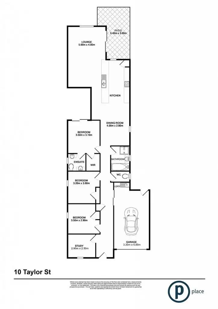 Floorplan of Homely house listing, 10 Taylor Street, Virginia QLD 4014