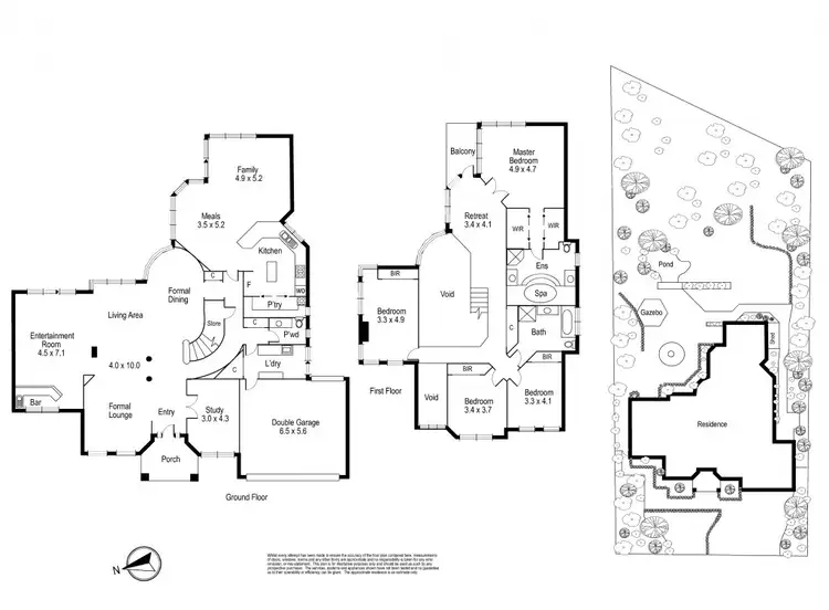 Floorplan of Homely house listing, 10 The Parkway, Templestowe VIC 3106