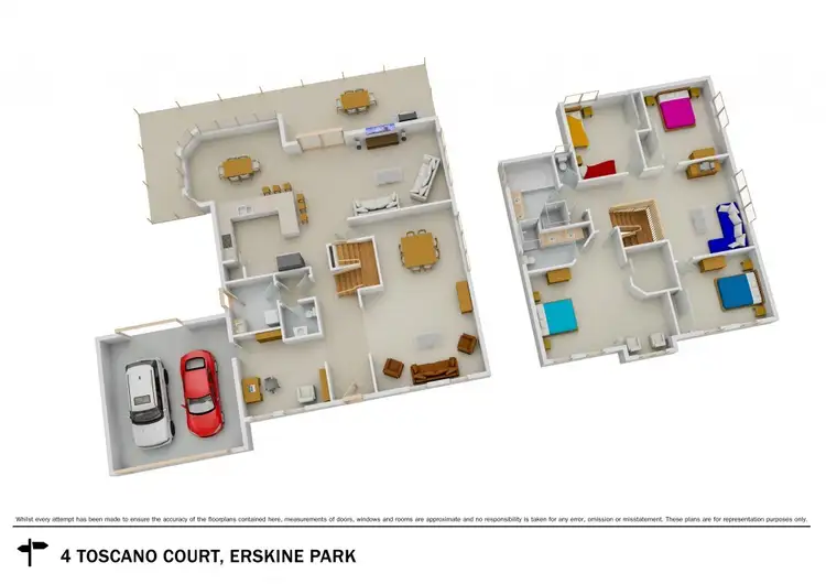 Floorplan of Homely house listing, 4 Toscano Court, Erskine Park NSW 2759