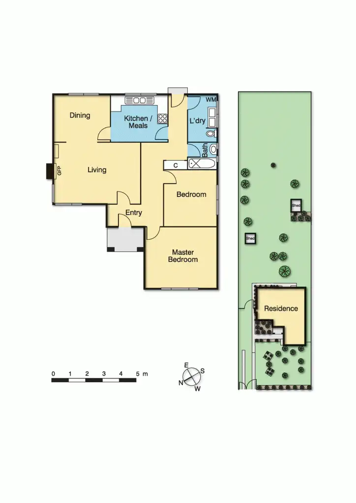 Floorplan of Homely house listing, 146 Porter Road, Heidelberg Heights VIC 3081