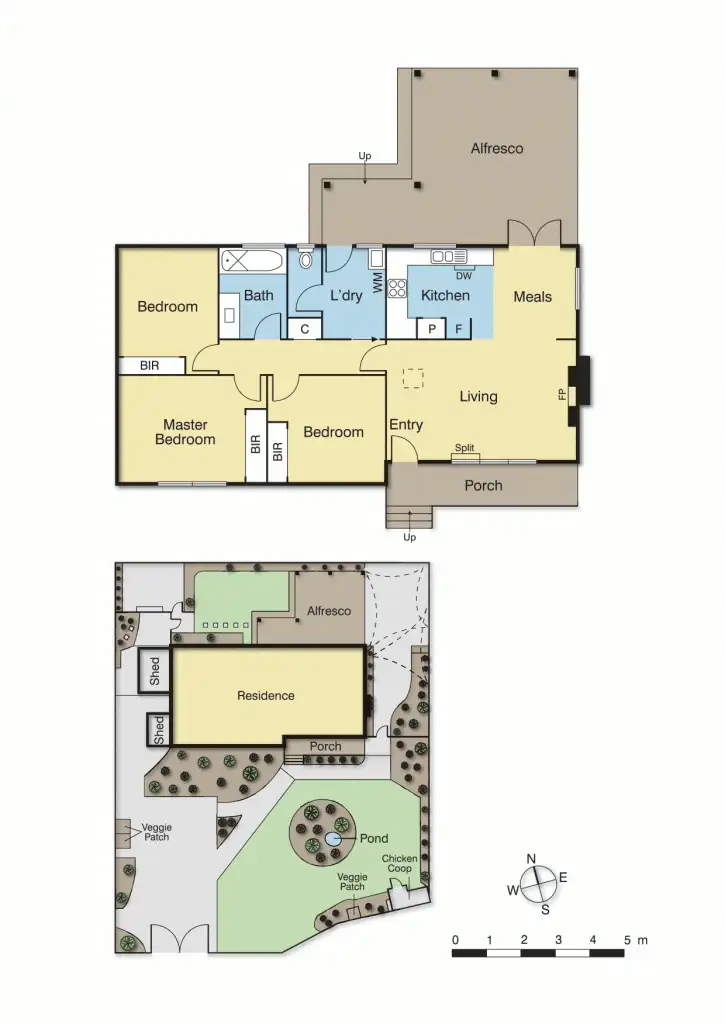 Floorplan of Homely house listing, 111 Franklin Street, Eltham VIC 3095