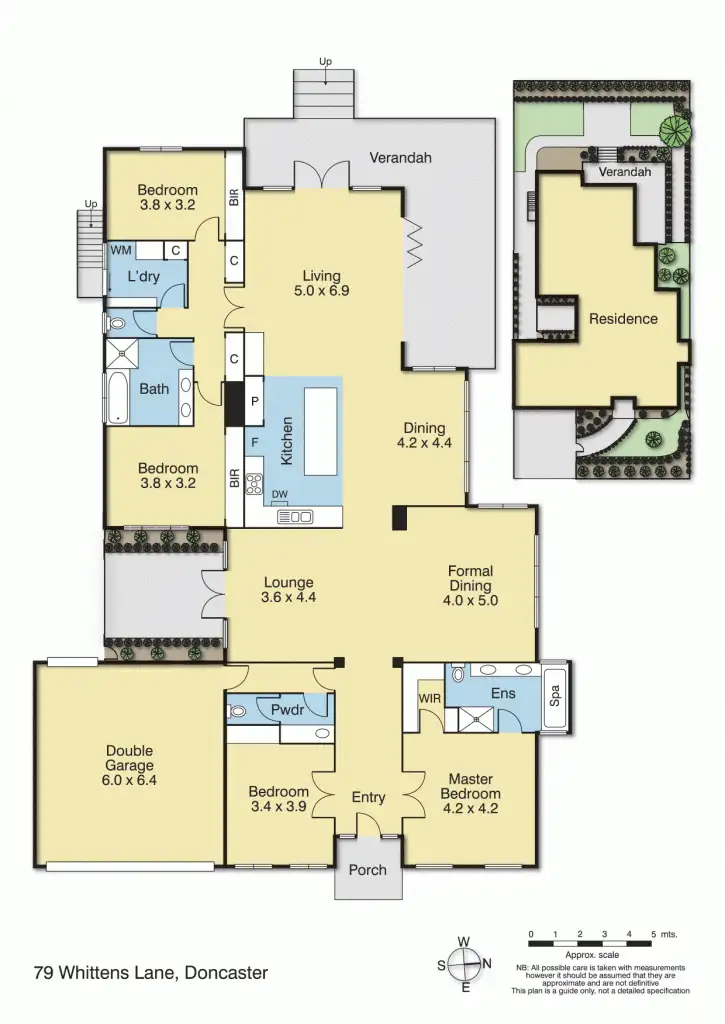 Floorplan of Homely house listing, 79 Whittens Lane, Doncaster VIC 3108
