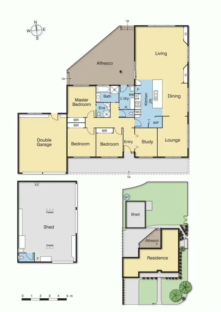 Floorplan of Homely house listing, 43 Collendina Crescent, Greensborough VIC 3088