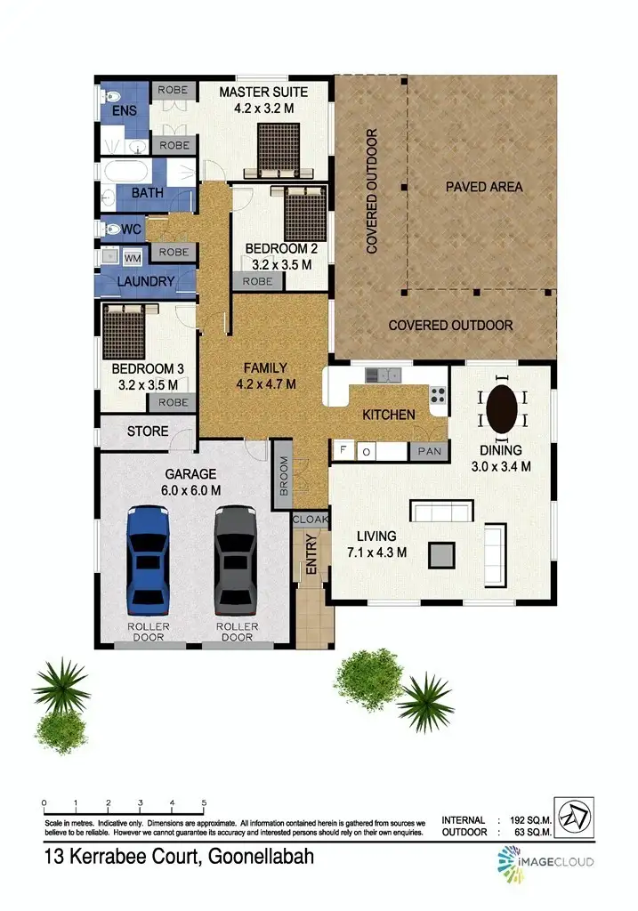 Floorplan of Homely house listing, 13 Kerrabee Court, Goonellabah NSW 2480