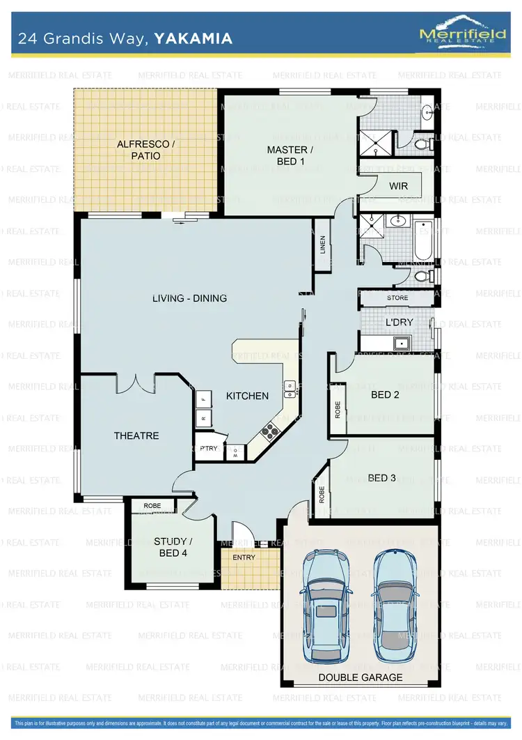 Floorplan of Homely house listing, 24 Grandis Way, Yakamia WA 6330