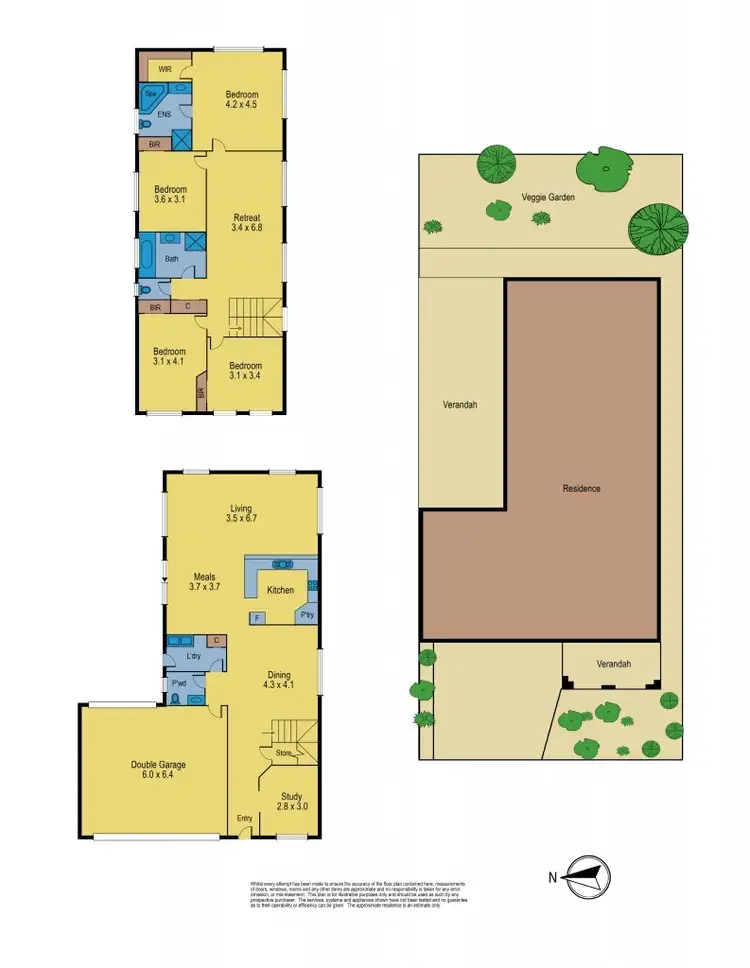 Floorplan of Homely house listing, 106 Arthur Street, Bundoora VIC 3083
