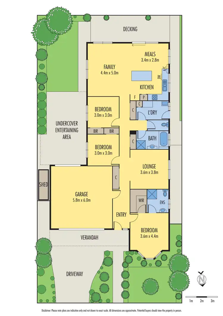 Floorplan of Homely house listing, 5 Nicole Court, Bell Park VIC 3215