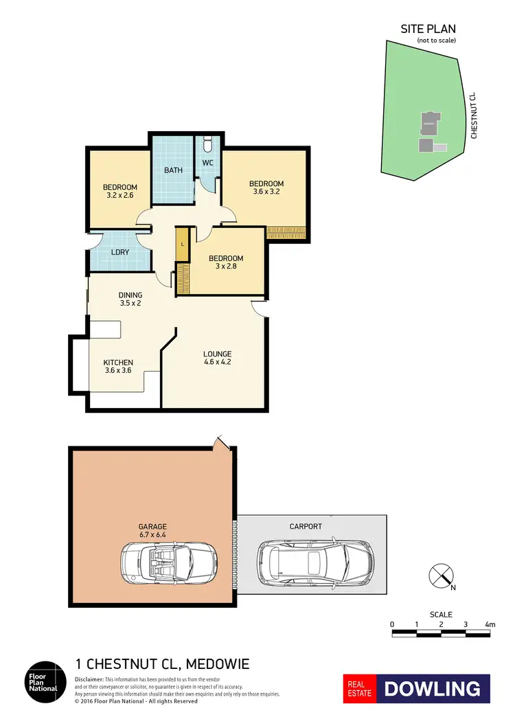 Floorplan of Homely house listing, 1 Chestnut Close, Medowie NSW 2318