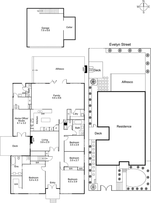 Floorplan of Homely house listing, 3 Beths Street, Bentleigh VIC 3204