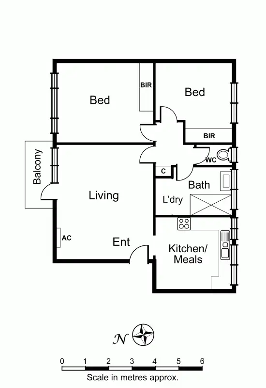 Floorplan of Homely apartment listing, 19/43 Williams Road, Prahran VIC 3181