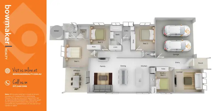 Floorplan of Homely house listing, 25 Dunes Crescent, North Lakes QLD 4509