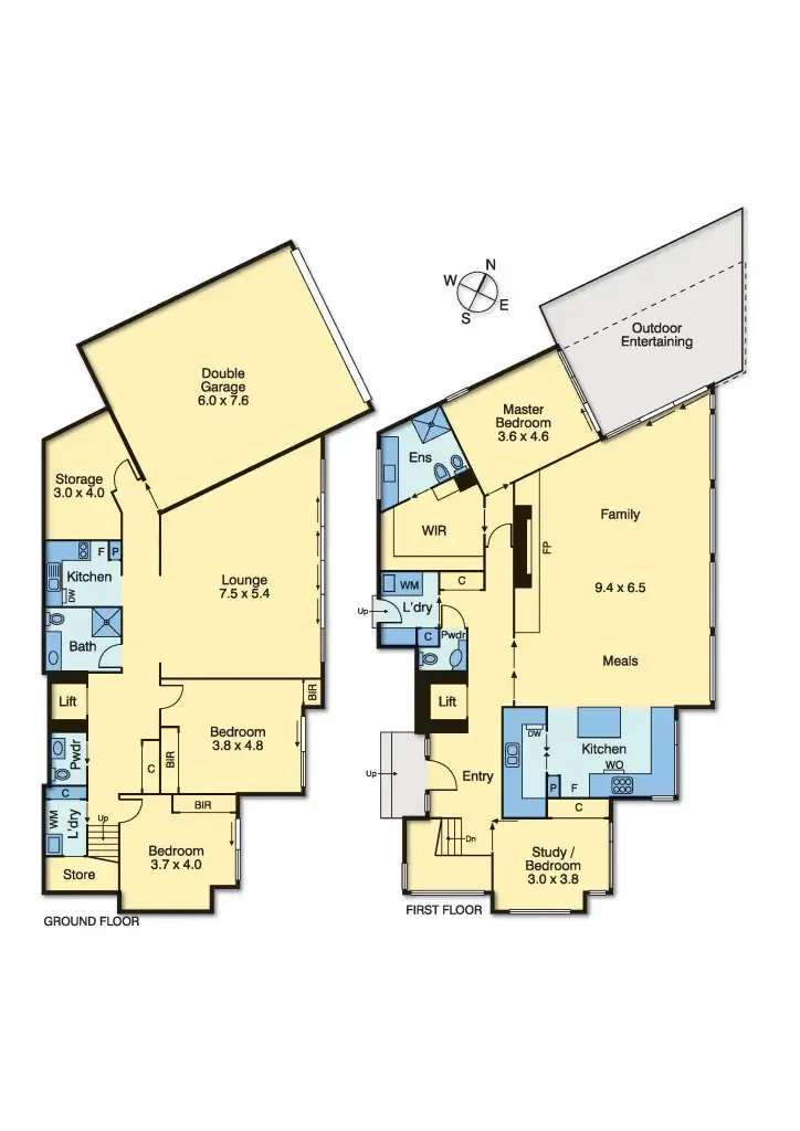 Floorplan of Homely house listing, 6 Flame Tree Grove, Mornington VIC 3931
