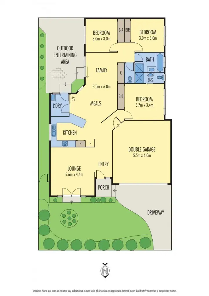 Floorplan of Homely unit listing, 1/6 Price Street, Mitcham VIC 3132