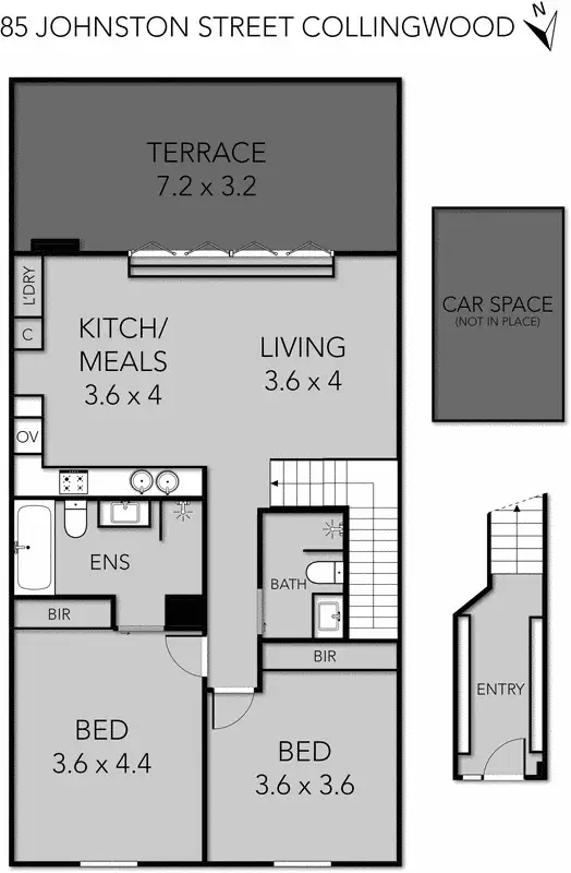 Floorplan of Homely house listing, 85 Johnston Street, Collingwood VIC 3066