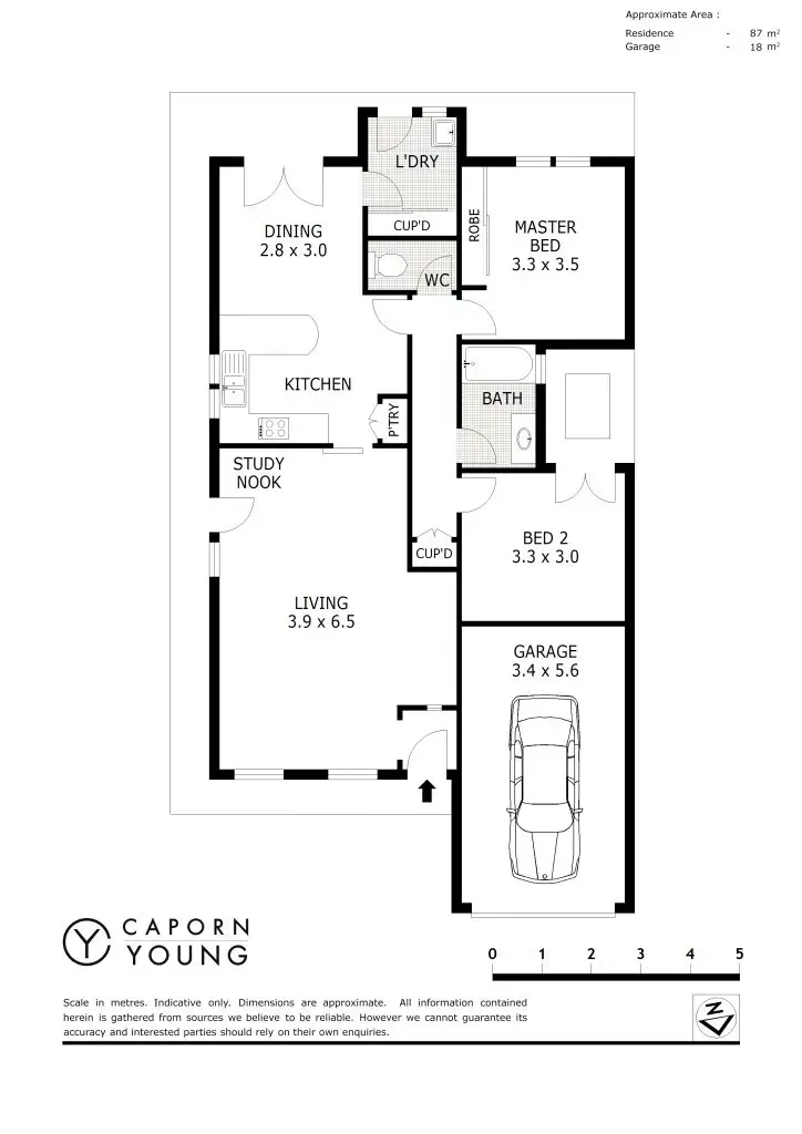 Floorplan of Homely house listing, 72 Zenobia Street, Palmyra WA 6157