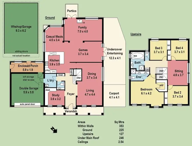 Floorplan of Homely house listing, 18 Lutterworth Street, Macclesfield SA 5153
