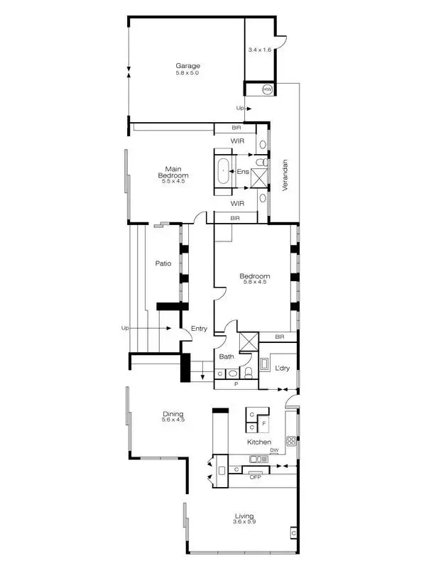 Floorplan of Homely house listing, 127 Wendouree Parade, Lake Wendouree VIC 3350